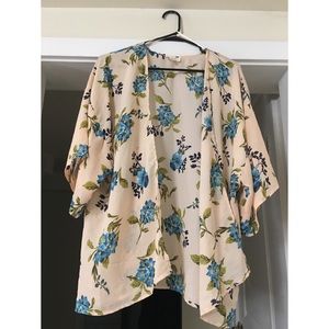 Floral Kimono Top